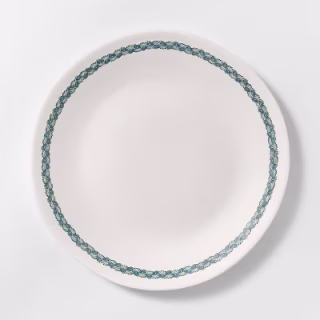 Threshold designed with Studio McGee Melamine Braided Edge Dinner Plate