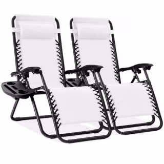 Best Choice Products Zero Gravity Lounge Chairs (Set of 2)