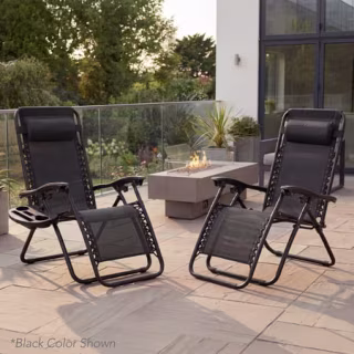 Best Choice Products Zero Gravity Lounge Chairs (Set of 2)