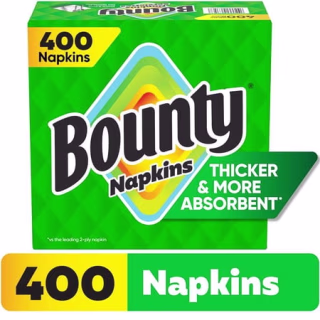 Bounty Everyday Disposable Paper Napkins