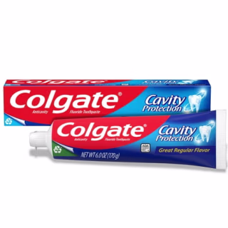 1. Colgate Cavity Protection Fluoride Toothpaste