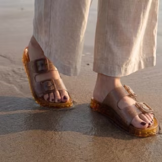 Cushionaire Women's Waterproof Pool Slides