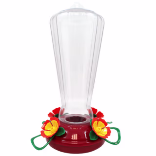 More Birds Hollyhock Hummingbird Feeder 