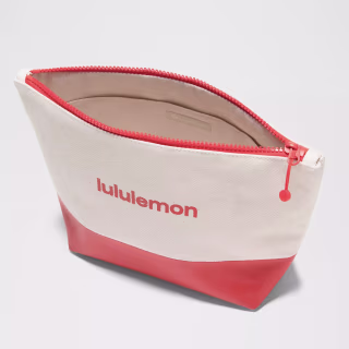 Lululemon Canvas Pouch Wordmark