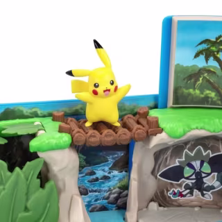 Pokémon Carry Case Jungle Ruins Playset