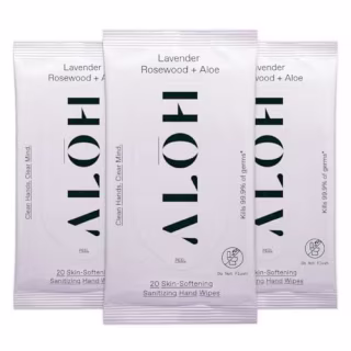 ALH Lavender Rosewood + Aloe Sanitizing Hand Wipes