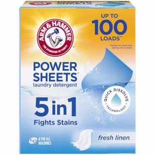 Arm & Hammer Power Sheets Laundry Detergent