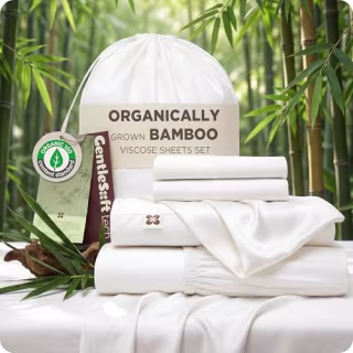 Bedsure Bamboo Viscose Sheets Set
