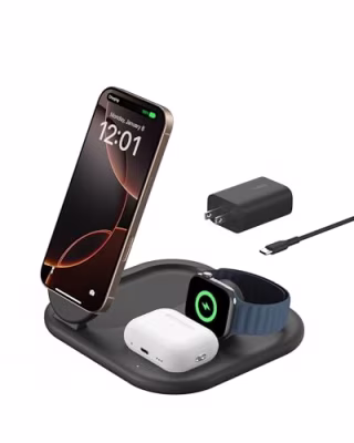 Belkin 3-in-1 Foldable Charging Station