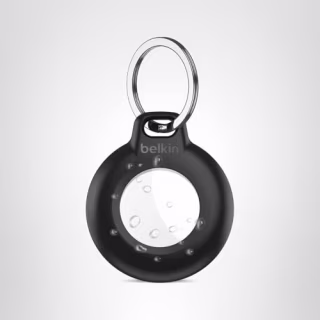 Belkin Waterproof Apple AirTag Secure Holder with Key Ring