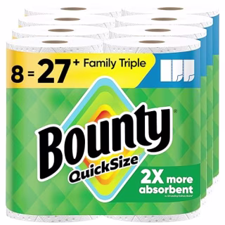 Bounty Quick-Size Paper Towels