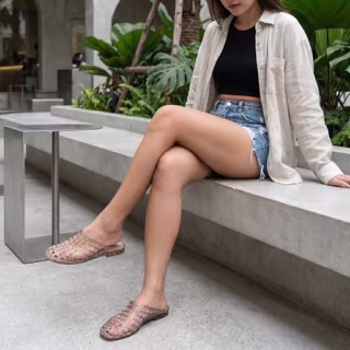 Cushionaire Lab Jelly Flats