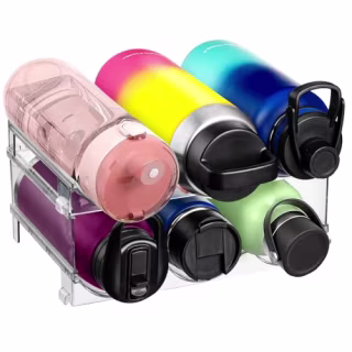 ClearSpace Stackable Water Bottle Organizer