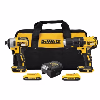 Dewalt 20V MAX Cordless Drill and Impact Driver