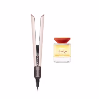 Dyson Airstrait Straightener and Omega Hydrating Hair Oil Set