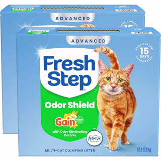 Fresh Step Advanced Odor Shield Multi Cat Clumping Litter