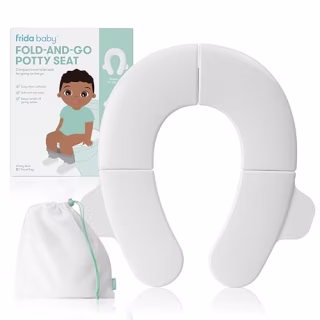 Frida Baby Fold-and-Go Portable Potty Seat for Toilet