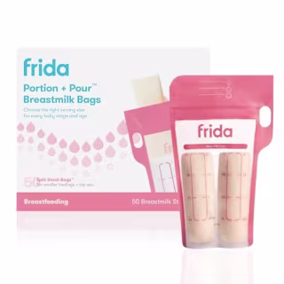 Frida Mom Portion + Pour Breastmilk Bags (50ct)