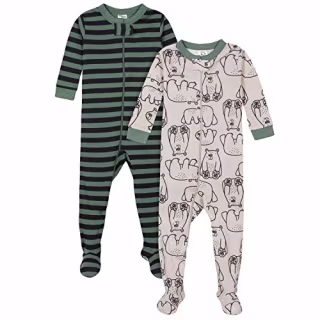 Gerber Footed Pajamas (Pack of 2)