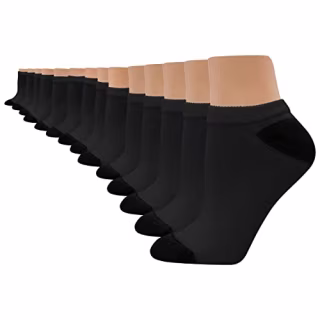 Hanes Women’s No-Show Ankle Crew Socks
