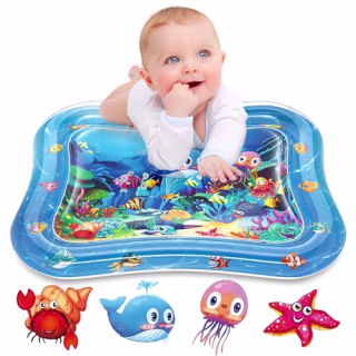 Infinno Inflatable Tummy Time Mat Premium Baby Water Play Mat