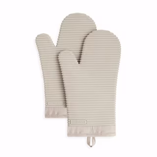 Kitchenaid Ribbed Soft Silicone Oven Mitt 2-Pack Set