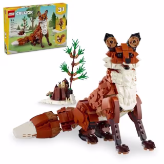 Lego Creator 3-in-1 Forest Animals Red Fox Toy