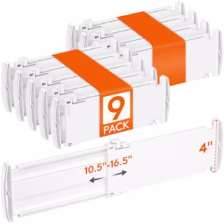 Lifewit Drawer Dividers (9-Pack)