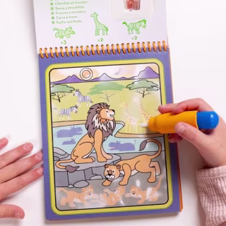 Melissa & Doug On The Go Water Wow! Reusable Water-Reveal Activity Pad