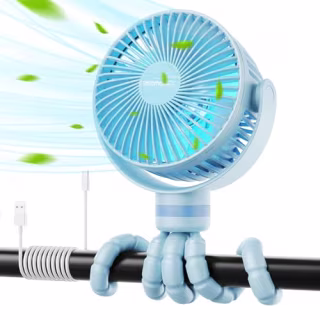 Momcozy 8000mAh Portable Stroller Fan