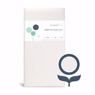 Naturepedic Organic Lightweight Classic Baby & Toddler Mattress