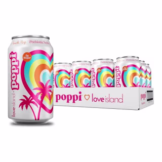 Love Island x Poppi Prebiotic Soda