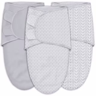 Sweet Dolphin 3-Pack Baby Swaddle Sleep Sacks