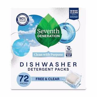 Seventh Generation Dishwasher Detergent Packs