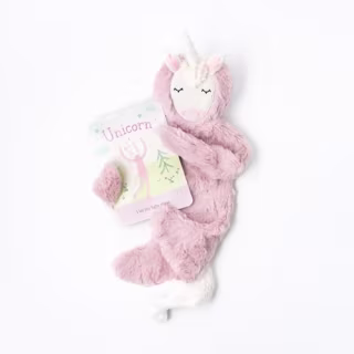 Slumberkins Unicorn Snuggler & Affirmation Card Bundle