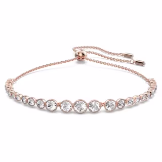 Swarovski Emily Tennis Bracelet with White Crystals