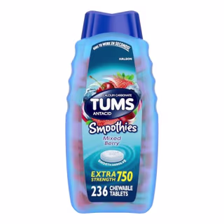 Tums Smoothies Chewable Antacid Tablets