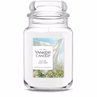 Yankee Candle Clean Cotton Scented Candle