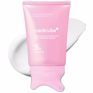 medicube PDRN Collagen Gua Sha Neck Wrinkle Cream