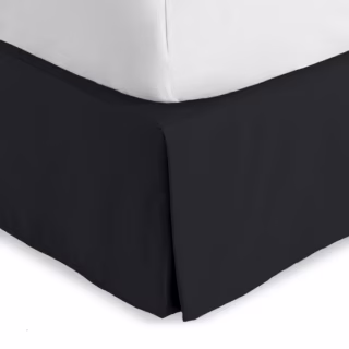 Bare Home Tailored Pleated Bed Skirt