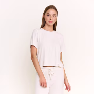 Honeydew Cloud Modal Tee