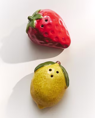 Zara Fruit Salt and Pepper Shaker Set