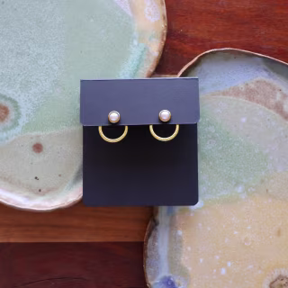 Liz Fox Roseberry The Small Circle (½ Inch) Earring Jackets