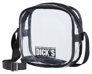 DICK'S Sporting Goods Clear Stadium Crossbody Bag