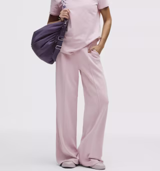 Lululemon Softstreme Pintuck High-Rise Wide-Leg Pant