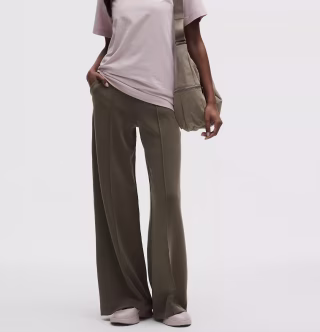 Lululemon Softstreme Pintuck High-Rise Wide-Leg Pant