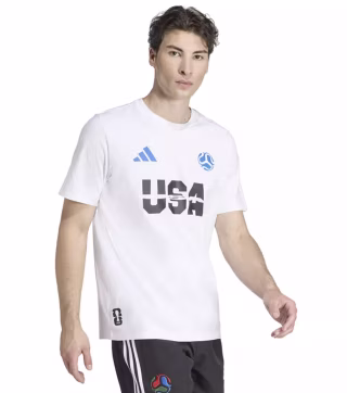 Adidas USA Crewneck Short-Sleeve T-Shirt