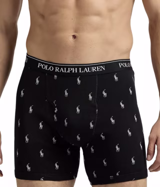 Polo Ralph Lauren Classic Fit Boxer Briefs 5+1 Bonus Pack
