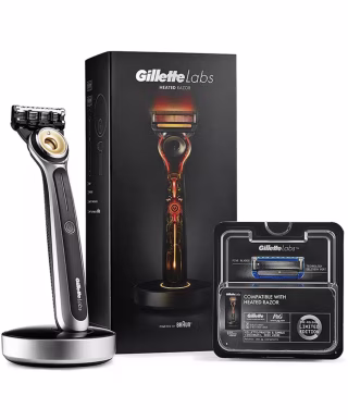 GilletteLabs 3-Pc. Heated Razor Starter Set