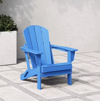 WestinTrends Malibu Outdoor Folding Adirondack Deck Chair